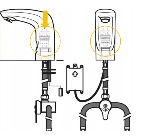 Elettrvalvola RPE Micro con facile assemblaggio 